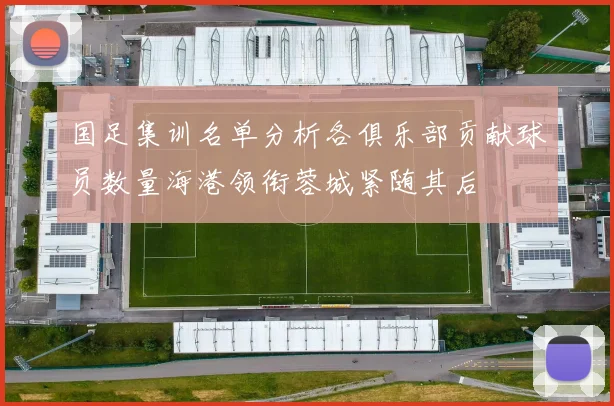 国足集训名单分析各俱乐部贡献球员数量海港领衔蓉城紧随其后